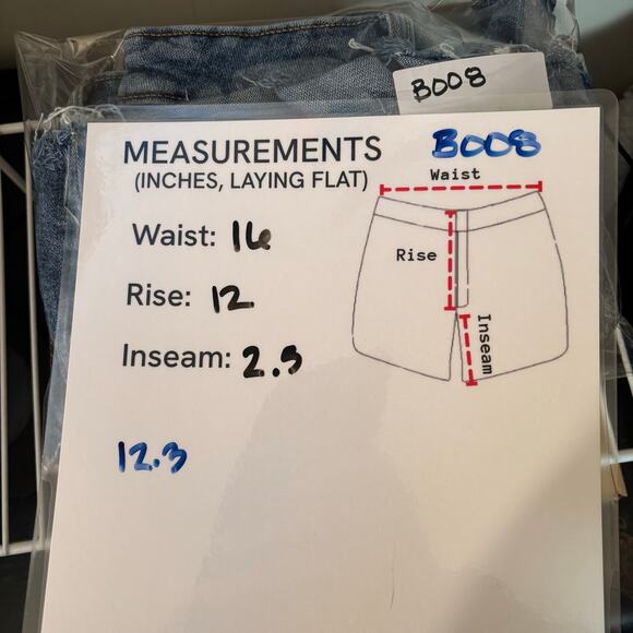 Old Navy Higher High-Rise Sky-High Cut-off Shorts Size 8 - Secret Smooth Pockets - Picture 7 of 7